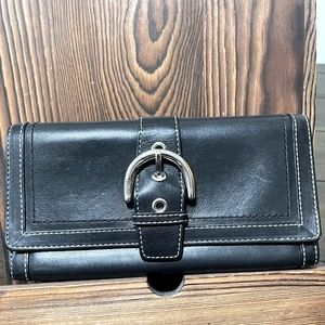 Vintage Coach SoHo Buckle Wallet, GUC